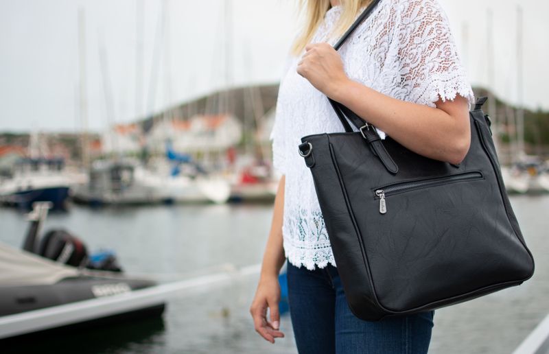 Giulia Piarelli classic shopper cognac