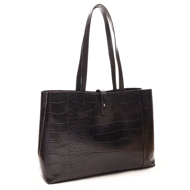 Hovedbilde Adax Iris Teramo Shopper i Dark Brown