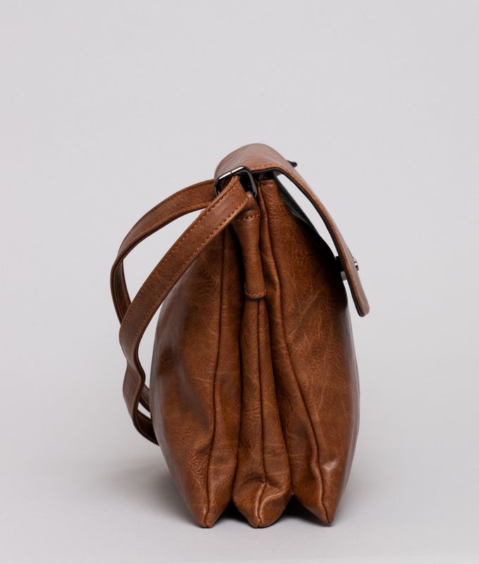 Giulia Pieralli Flapbag large Cognac