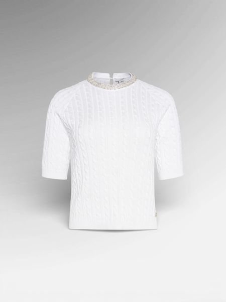 Hovedbilde Claire Pearline Topp White