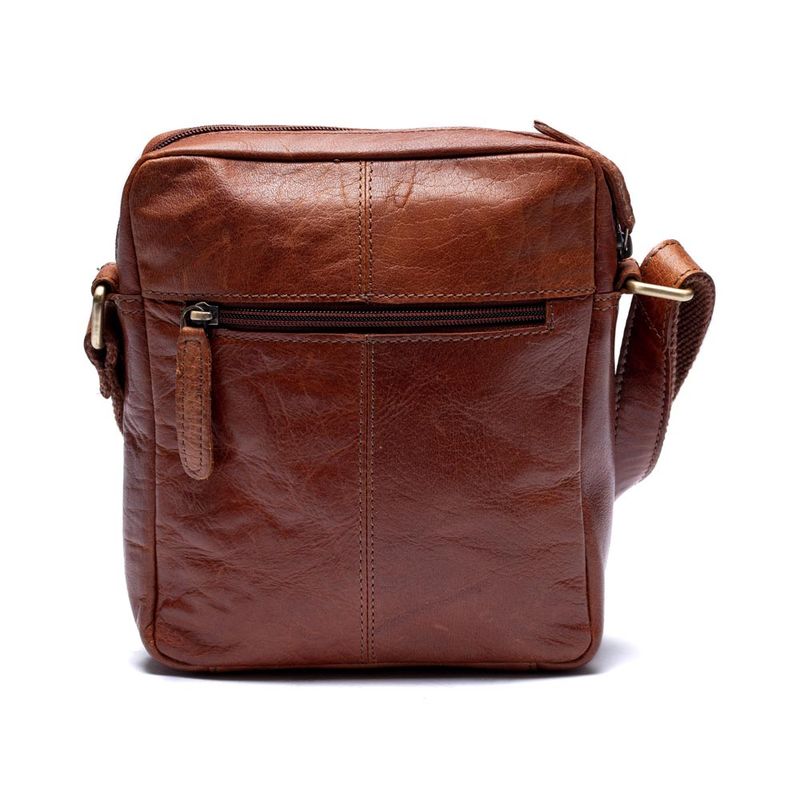 Springfield crossover/sholderbag i cognac