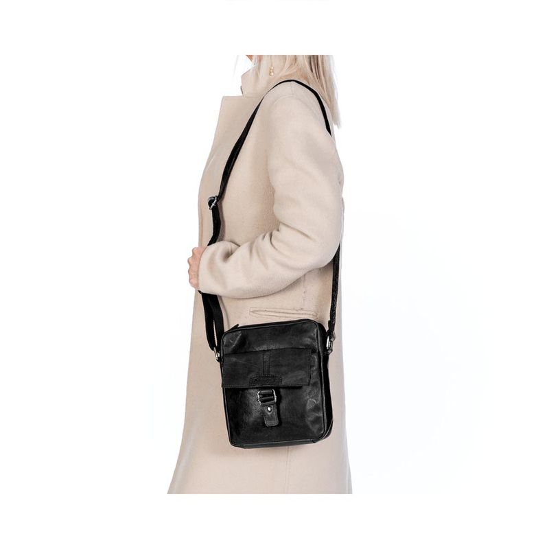 Springfield crossover/sholderbag i black