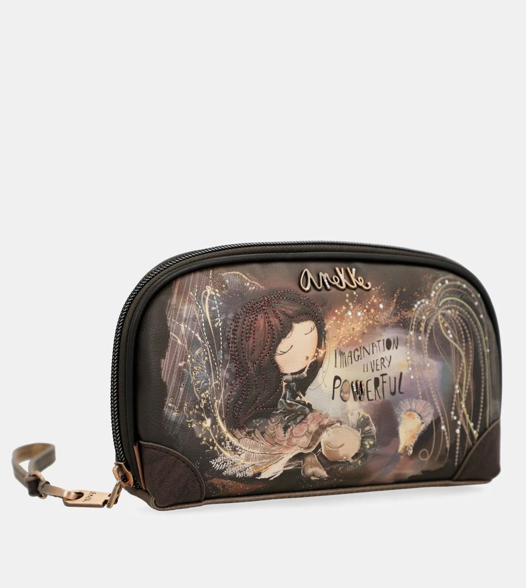 Anekke Clutch Dark Brown/Multi