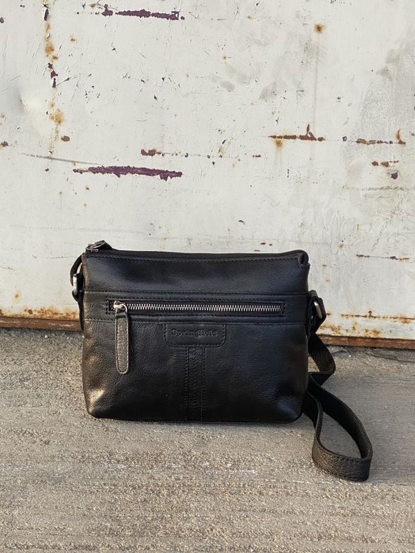 Springfield crossoverveske small i black
