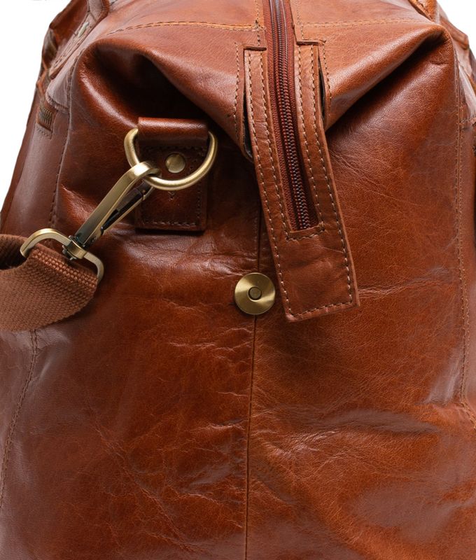 Springfield Weekendbag Cognac