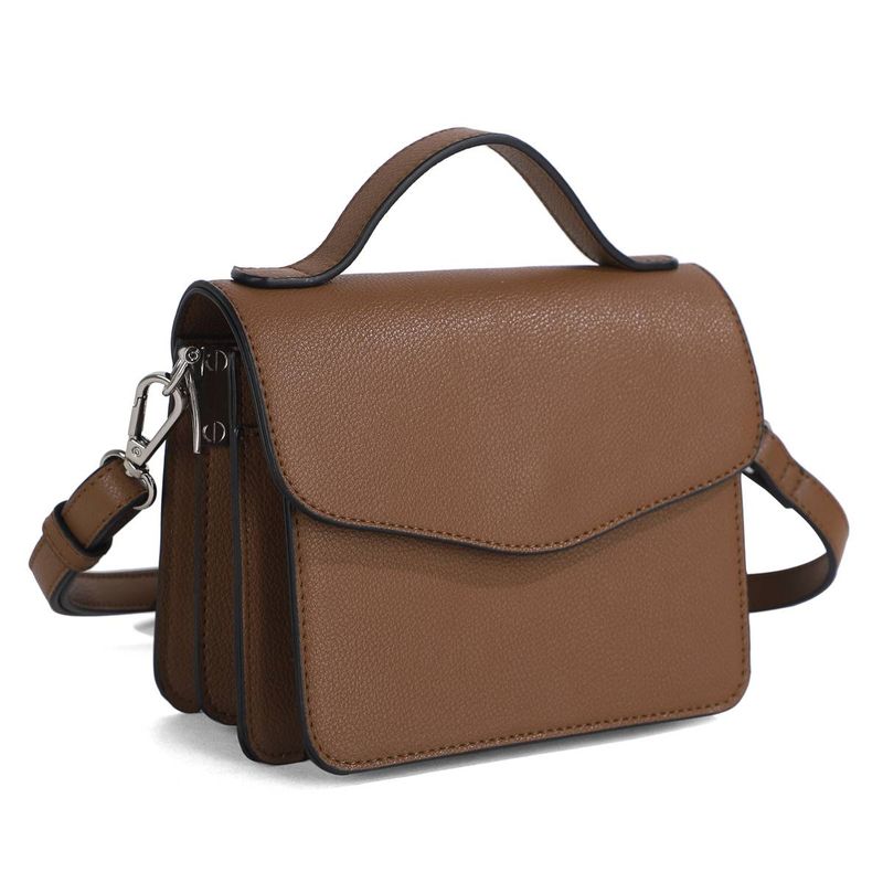 Rosenving NINA Clutch m/Håndtak i Brown