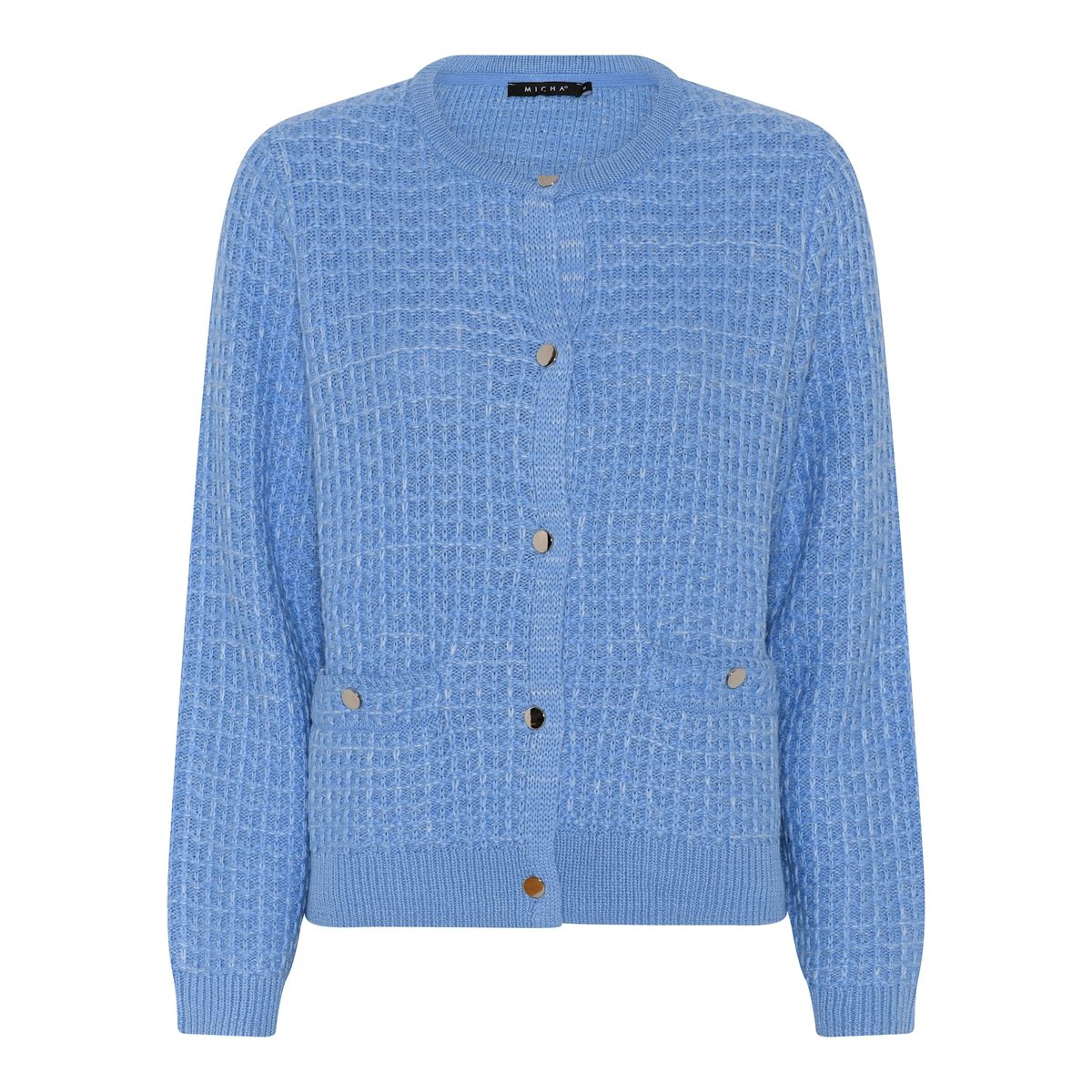 Micha Cardigan Blåmelert