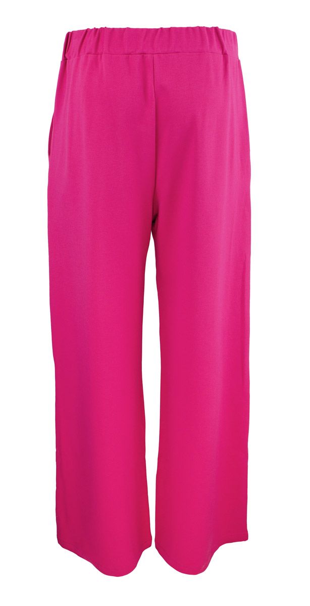 Boheme Bukse Rett Fasong i Fuchsia