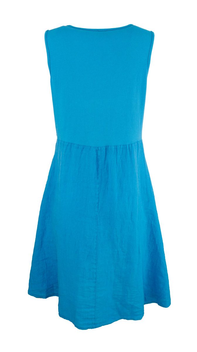 Boheme Linkjole M/Bomullsribb på Ryggen i Turquoise