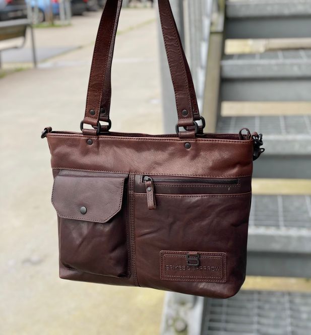 Hovedbilde Spikes & Sparrow Tote Bag Dark Brown