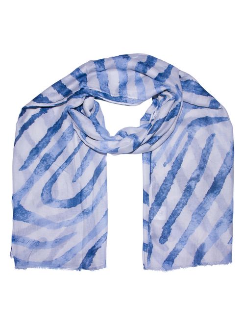 Hovedbilde Intex Skjerf M/Dyreprint look 90x180 Blue