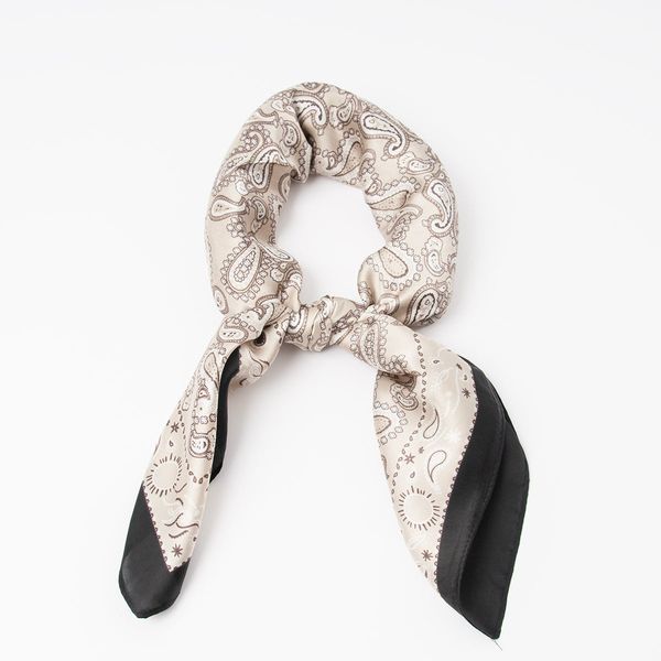 Hovedbilde Rosenvinge Lite Skjerf Paisley Print i Svart