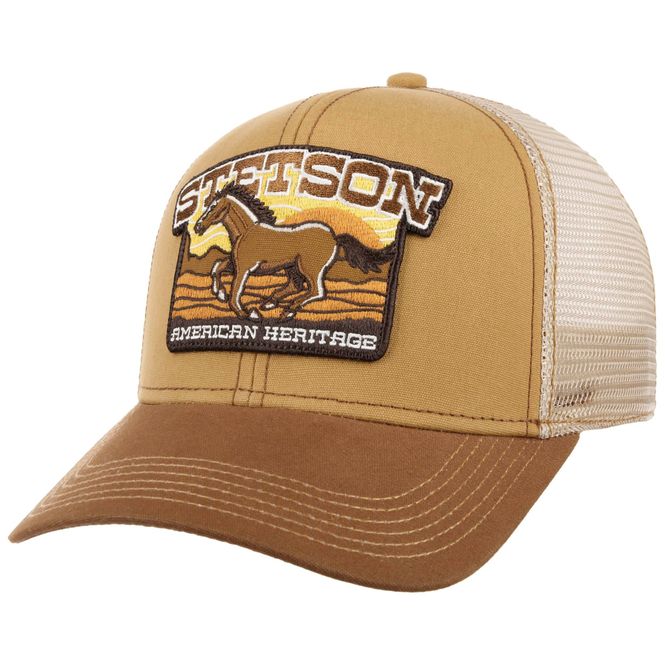 Hovedbilde Stetson Baseball Cap Mustang Brown/Beige