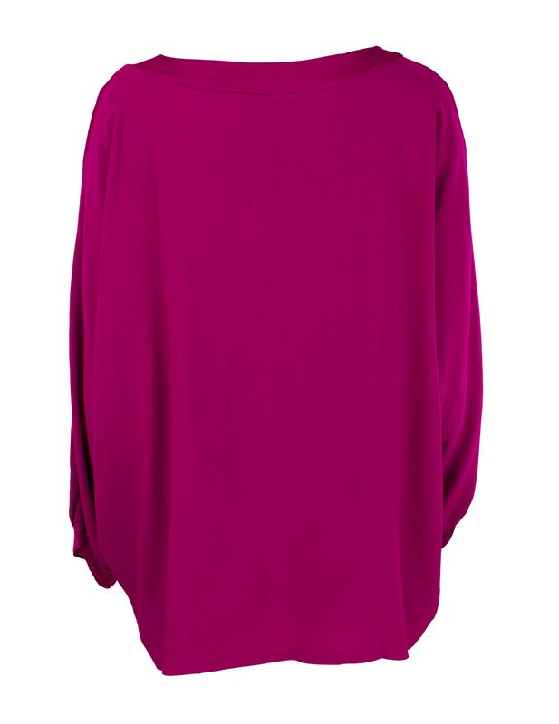 Boheme Bluse i Fuchsia