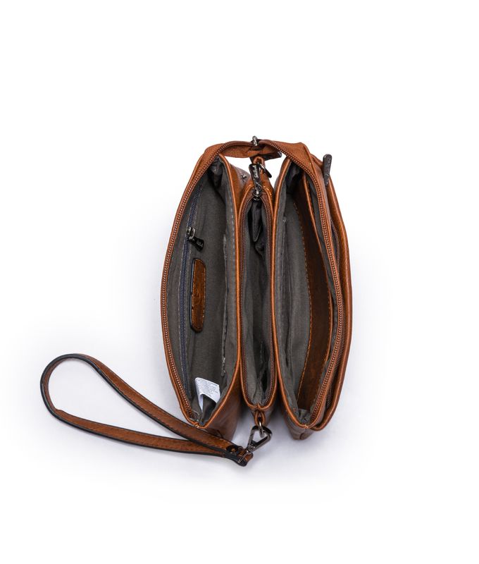 Giulia Pieralli Classic Walletbag Cognac