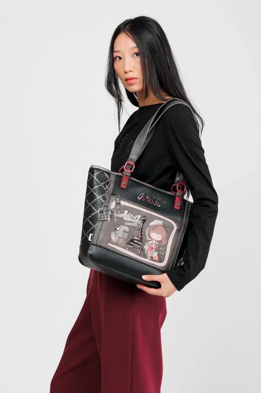 Anekke Shoulder/Totebag Black/Multi