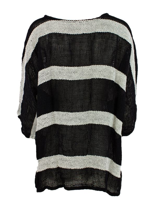 Boheme Lintopp M/Kort Arm Black Print