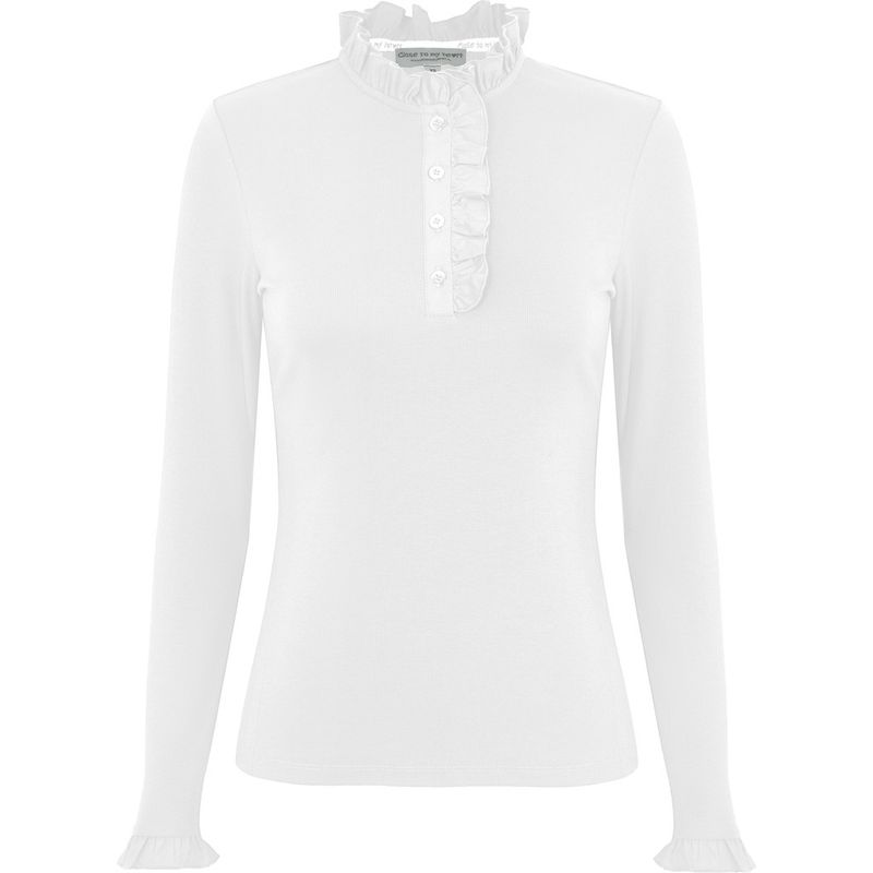 Close To My Heart Flory T-Shirt i White