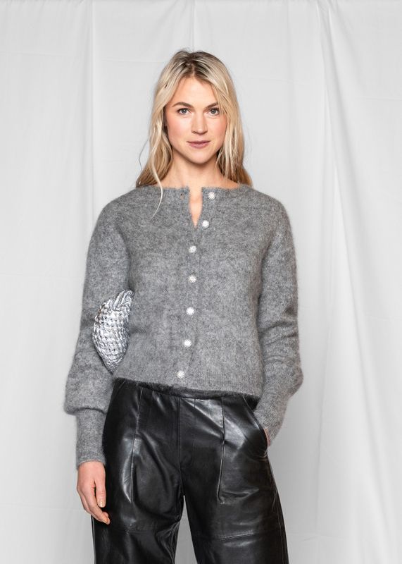 Close To My Heart Sonia Cardigan Soft Grey