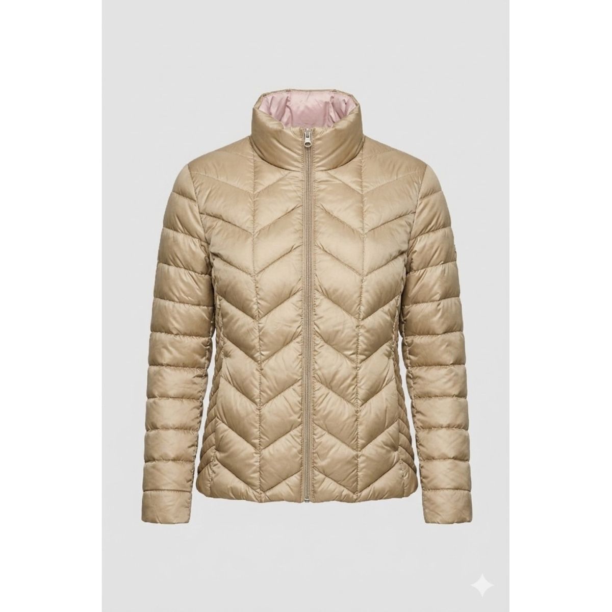 Junge Daisy Lettdunjakke i Sand