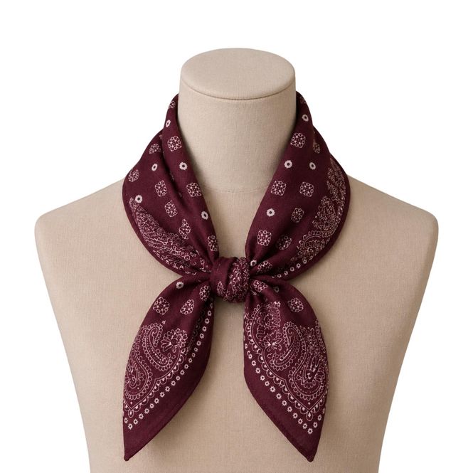 Hovedbilde DIZ Lite Skjerf  Viscose Burgundy