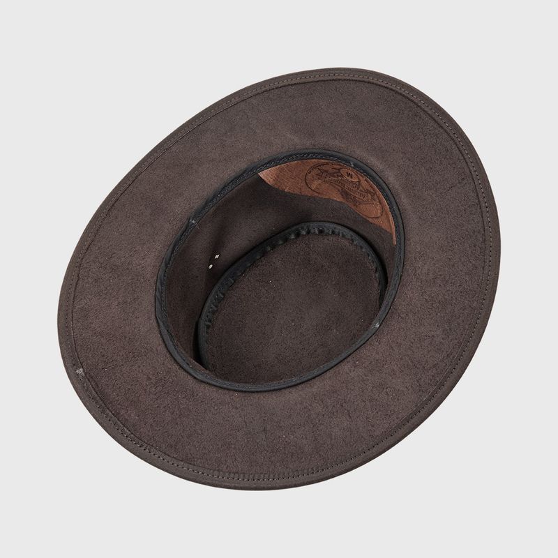 MJM Aussie Cowboyhats i Skinn Brown
