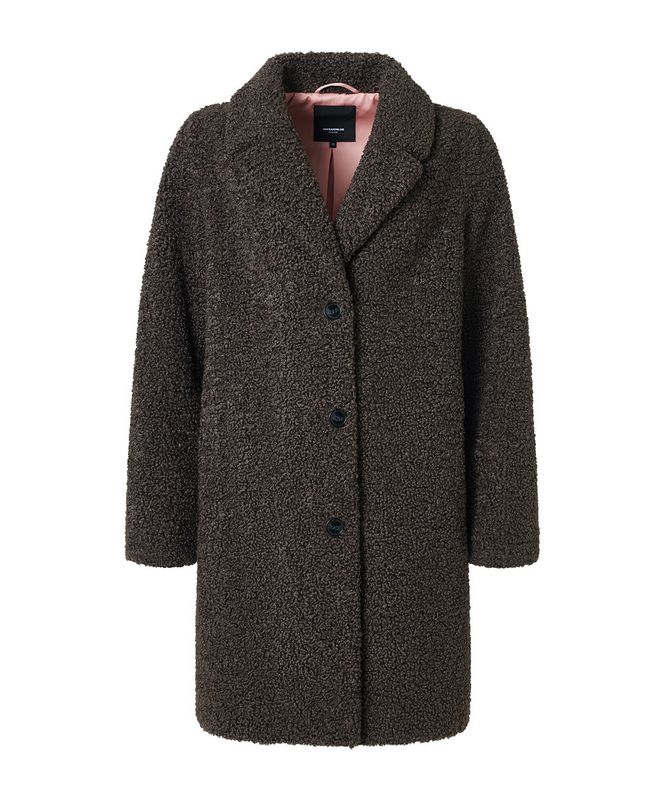 Rockandblue Diddi Kåpe i imitert Lammeull Deep Brown