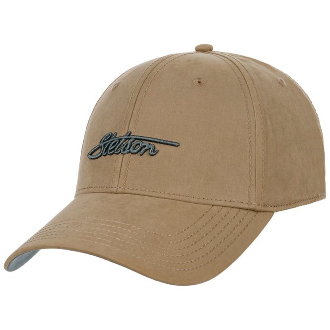 Hovedbilde Stetson Waxed Cotton WR Baseball Cap i Sand