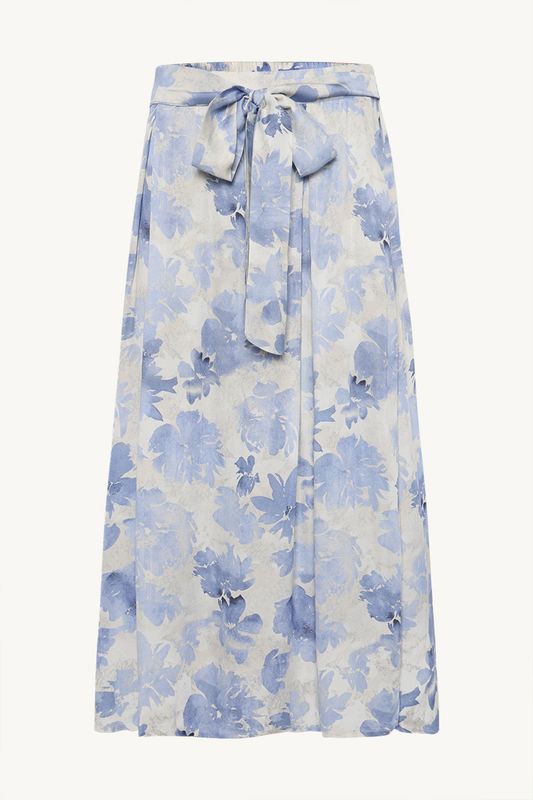 Claire Nachelle Skjørt i Blue/Print
