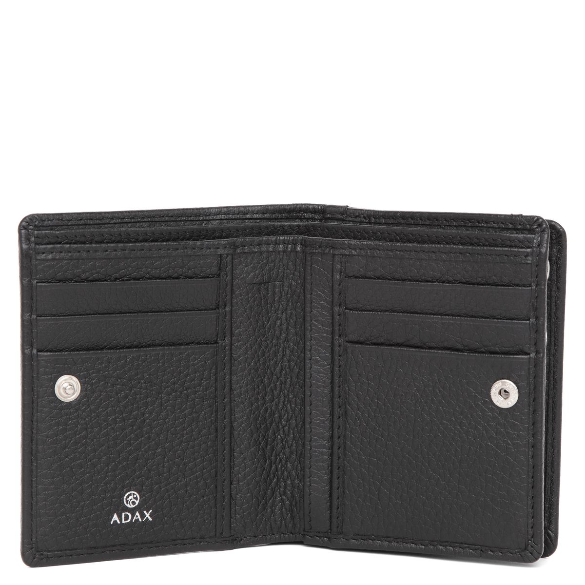 ADAX Ninni Skinnlommebok Black