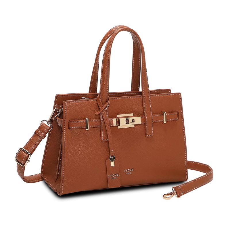 Lycke Askim Handbag  Cognac