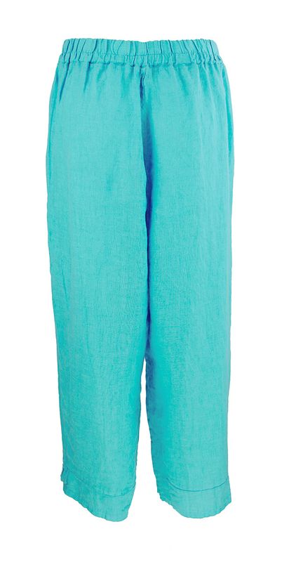 Boheme Capri Linbukse i Turquoise