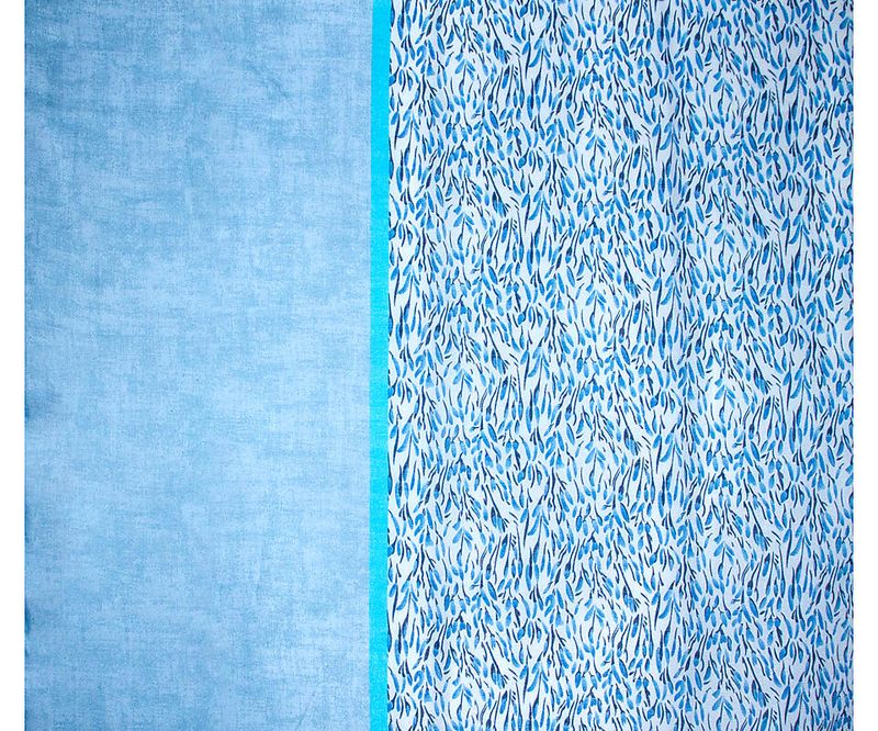 Intex Skjerf Blomsterhav i Blue