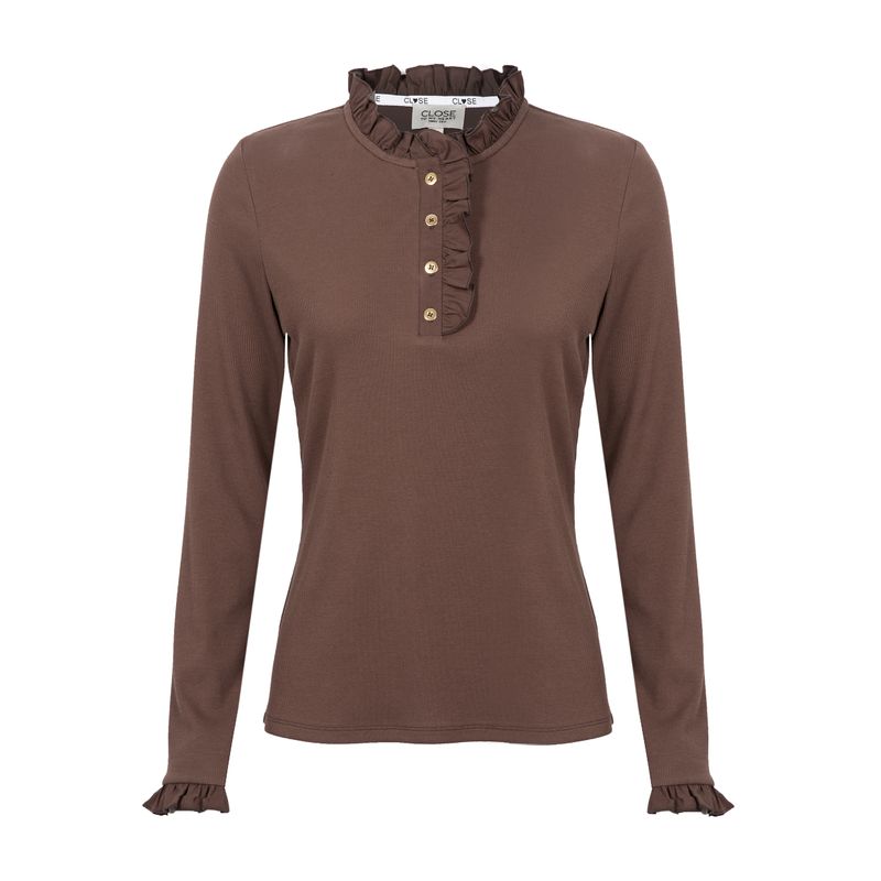 Close To My Heart Flory T-Shirt i Cocoa