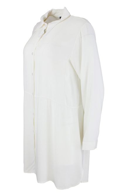 Hovedbilde Boheme Satengbluse i Off White