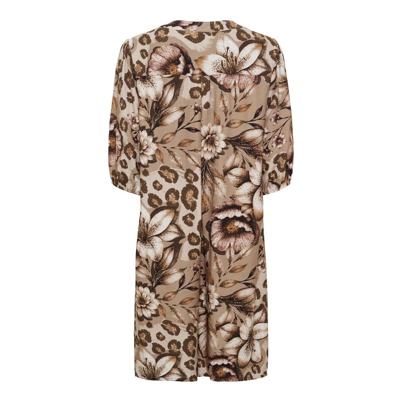 Marta MdcGoldie Kjole i Kamel Print
