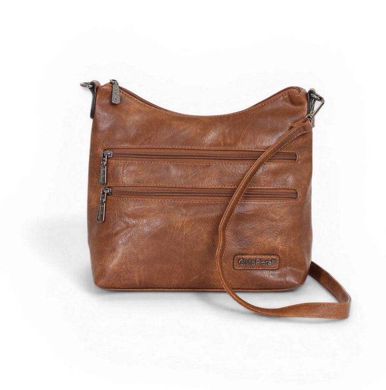 Giulia Pieralli Classic Bucket Shoulderbag Cognac