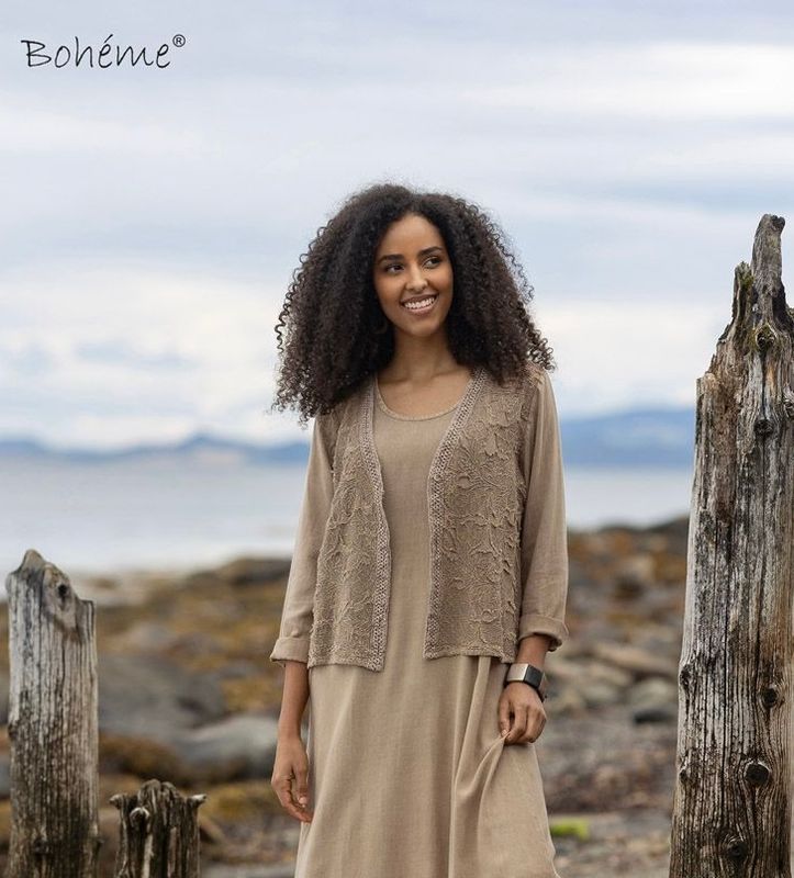 Boheme Jakke i Muskat
