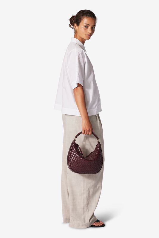 Adax Marlin Shoulderbag Cormorano Barolo