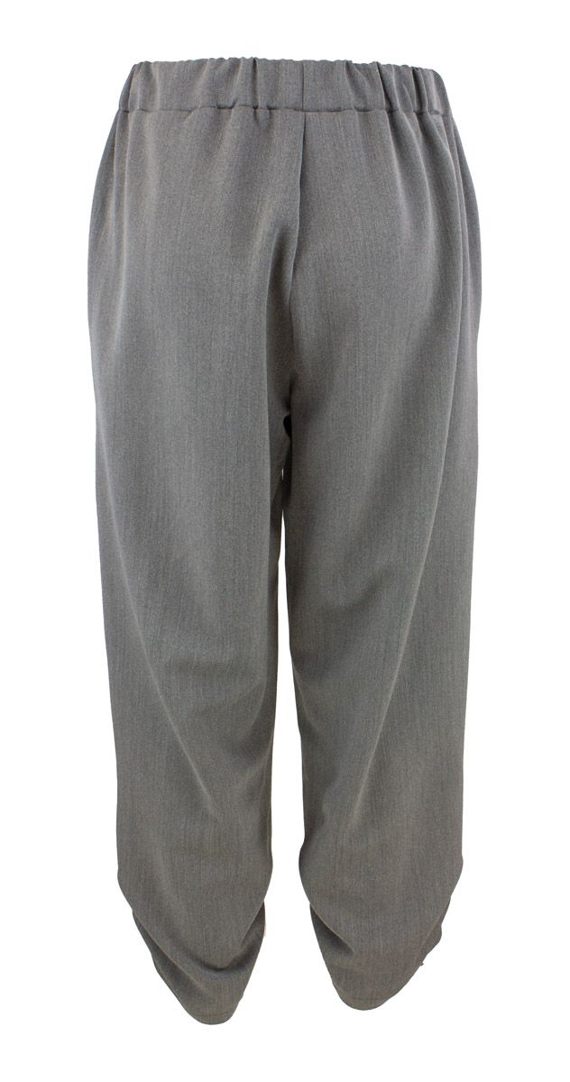 Boheme Bukse Folder i Grey Melange 