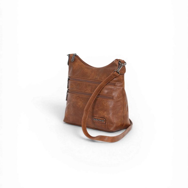 Giulia Pieralli Classic Bucket Shoulderbag Cognac
