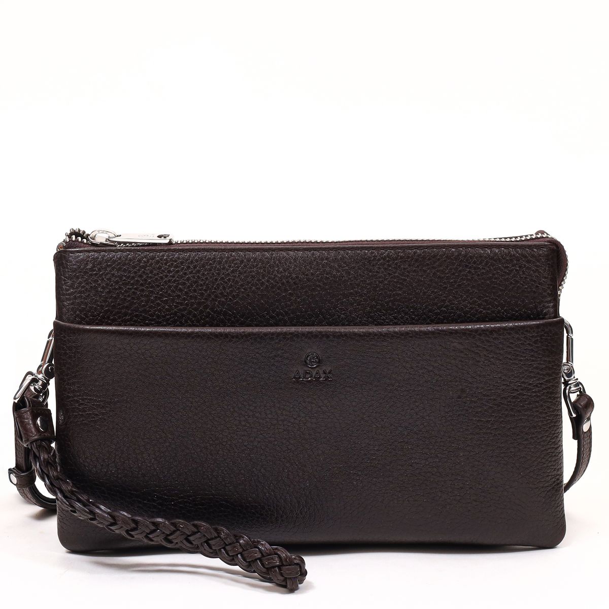 Adax Silja Combi Clutch Chocolate