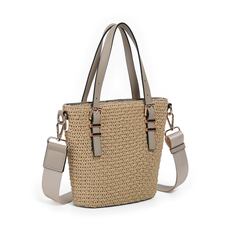 Rosenvinge JOJO Mini Shopper Strå Beige