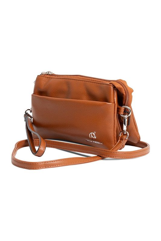Giulia Pieralli Soft Walletbag i Brown