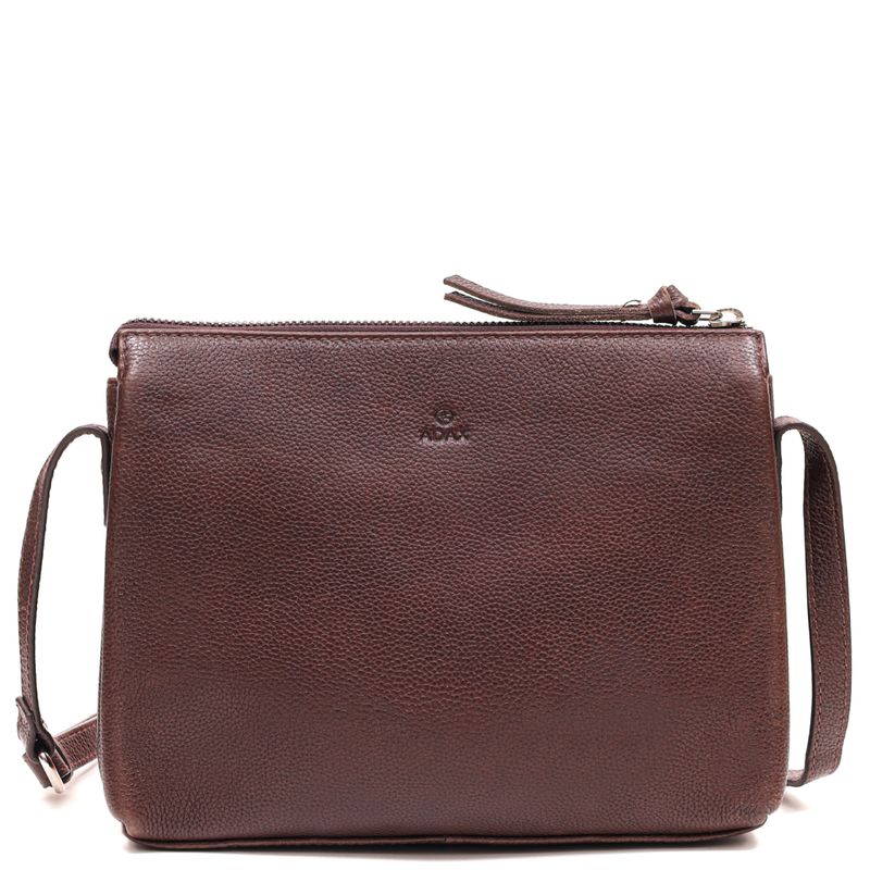 Adax Lotta Shoulderbag i Dark Brown