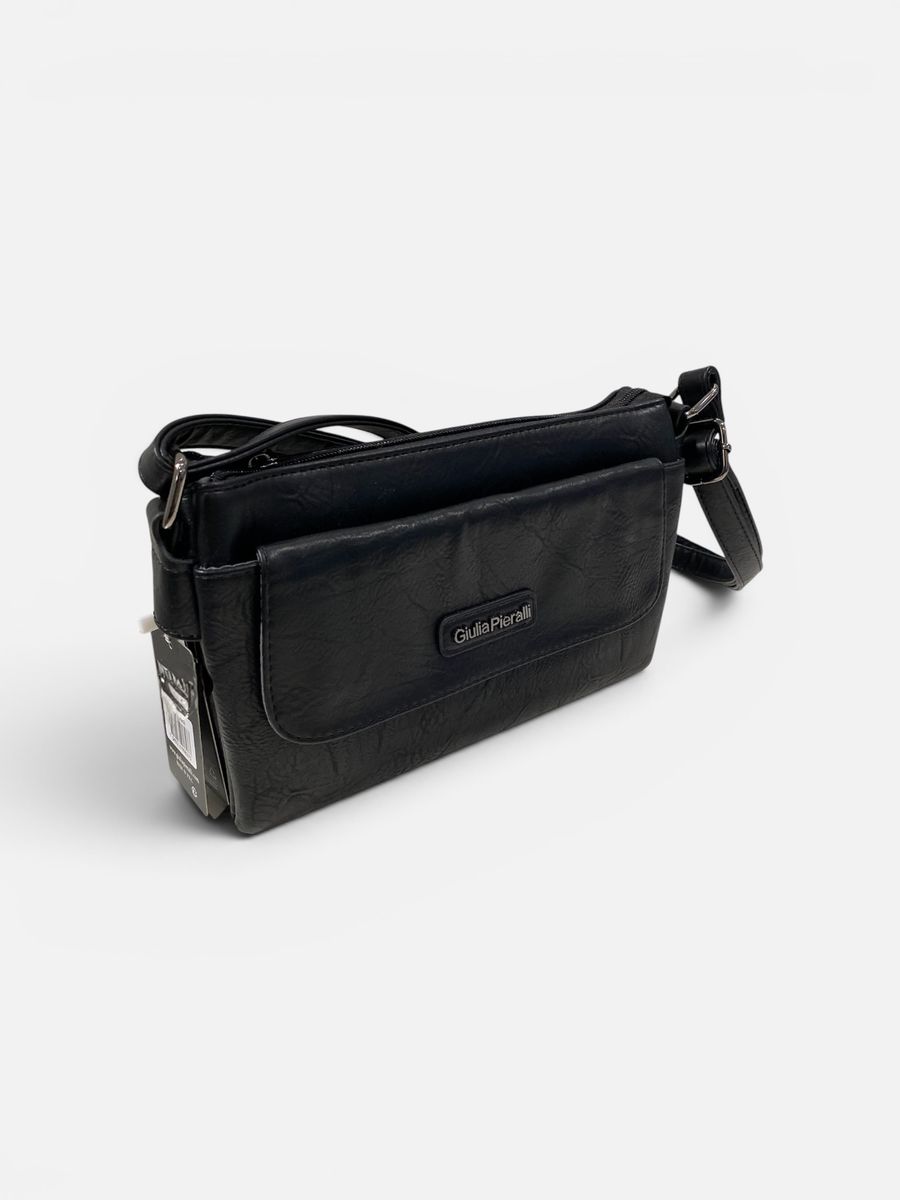 Giulia Piaralli Miley Wide Shoulderbag Black