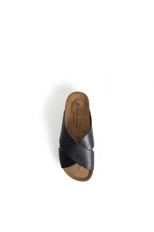 RE:Designed BY Dixie Vina sandaler i skinn black