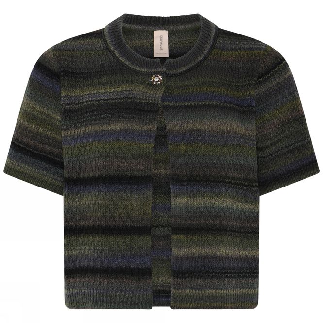 Hovedbilde Skovhuus Cardigan M/Kort Arm i Agave Green