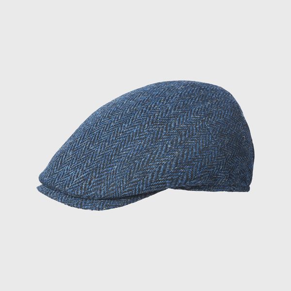 Hovedbilde MJM City 32 Harris Cap Tweed Blue  