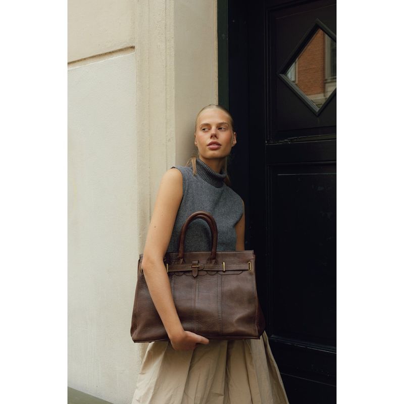 RE:Designed By Dixie Mada Big Workbag i Woodsmoke